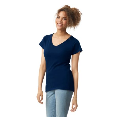 Gildan GIL64V00 Softstyle® női v-nyakú póló - új méretezéssel