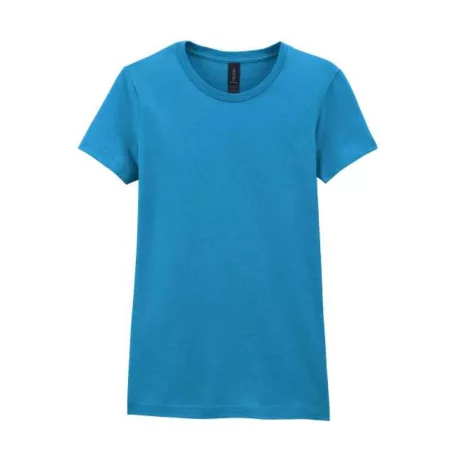 Gildan GIL64000-EX SOFTSTYLE® női kereknyakú póló - régi méretezéssel, outlet termék