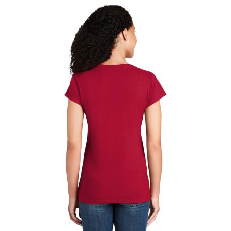 Gildan GIL64V00 Softstyle® női v-nyakú póló - új méretezéssel