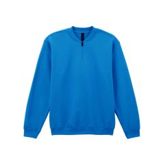   Gildan GISF008 SOFTSTYLE MIDWEIGHT ADULT FLEECE 1/4 ZIP SWEATSHIRT 3XL
