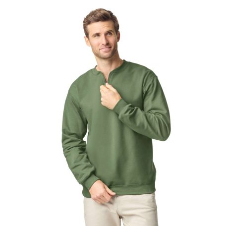 Gildan GISF008 SOFTSTYLE MIDWEIGHT ADULT FLEECE 1/4 ZIP SWEATSHIRT XL
