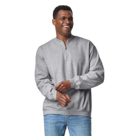 Gildan GISF008 Nyakcipzáros férfi pulóver