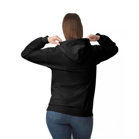 Gildan GISF500 kereknyakú pulóver kapucnival