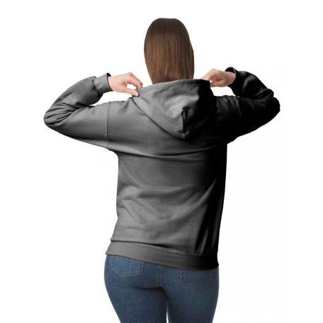 Gildan GISF500 kereknyakú pulóver kapucnival