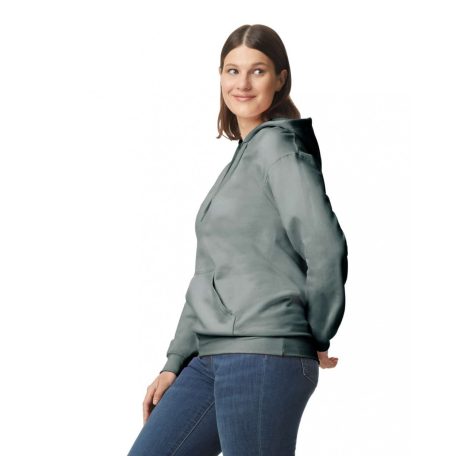 Gildan GISF500 kereknyakú pulóver kapucnival