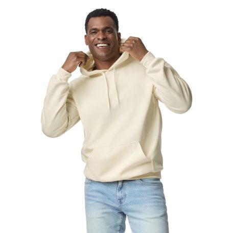 Gildan GISF500 kereknyakú pulóver kapucnival