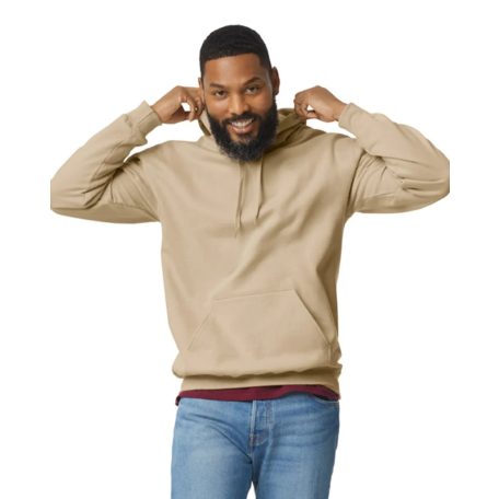 Gildan GISF500 kereknyakú pulóver kapucnival