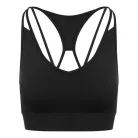 Just Cool JC019 GIRLIE CROSS BACK CROP TOP XL