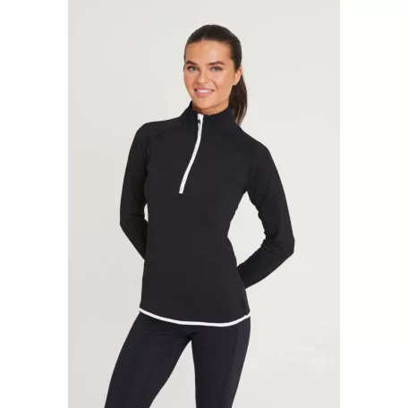 Just Cool JC036 WOMEN'S COOL 1/2 ZIP SWEAT XS