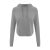 Just Cool JC054 GIRLIE CROSS BACK HOODIE XS