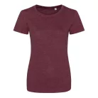 Just TS JT001F Tri-blend női kereknyakú póló