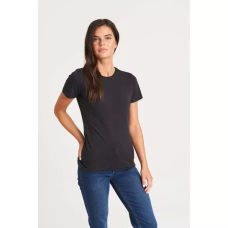 Just TS JT001F Tri-blend női kereknyakú póló