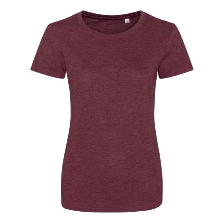 Just TS JT001F Tri-blend női kereknyakú póló