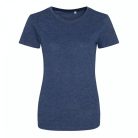 Just TS JT001F Tri-blend női kereknyakú póló