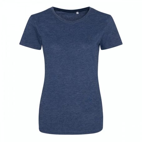 Just TS JT001F Tri-blend női kereknyakú póló
