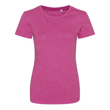 Just TS JT001F Tri-blend női kereknyakú póló