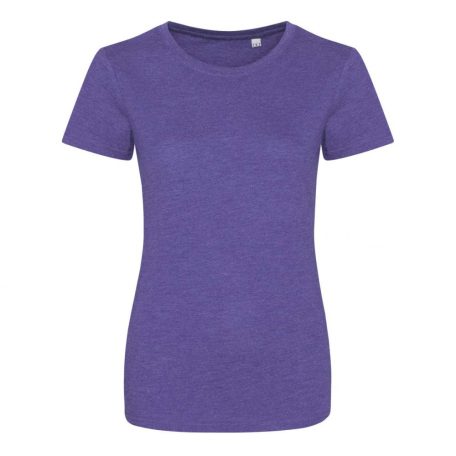 Just TS JT001F Tri-blend női kereknyakú póló