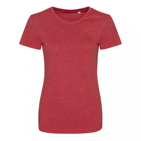 Just TS JT001F Tri-blend női kereknyakú póló