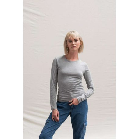 Just TS JT002 hosszú ujjú női triblend póló