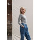 Just TS JT002 hosszú ujjú női triblend póló