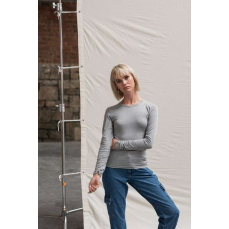 Just TS JT002 hosszú ujjú női triblend póló