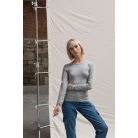 Just TS JT002 hosszú ujjú női triblend póló