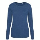 Just TS JT002 hosszú ujjú női triblend póló