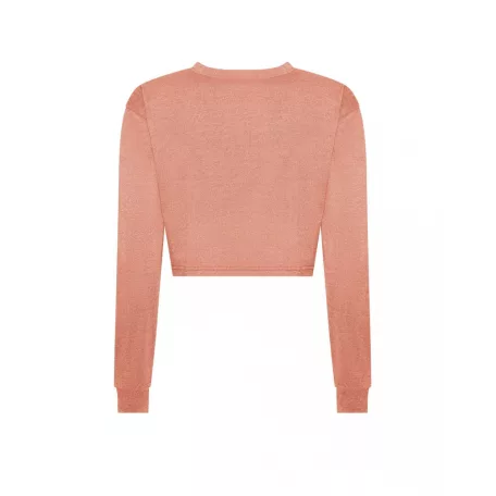 Just Ts JT016 WOMEN'S L/S CROPPED T S