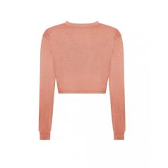 Just Ts JT016 WOMEN'S L/S CROPPED T XL