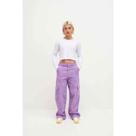 Just Ts JT016 WOMEN'S L/S CROPPED T XL