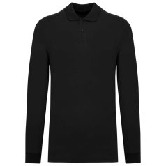   Kariban KA2027 MEN’S ORGANIC 180 PIQUÉ POLO SHIRT LONG SLEEVES L