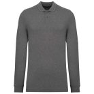 Kariban KA2027 MEN’S ORGANIC 180 PIQUÉ POLO SHIRT LONG SLEEVES 2XL