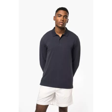 Kariban KA2027 MEN’S ORGANIC 180 PIQUÉ POLO SHIRT LONG SLEEVES S