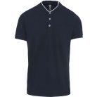 Kariban KA223férfi rövid ujjú galléros póló álló gallérral