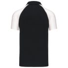 Kariban Baseball rövid ujjú galléros póló