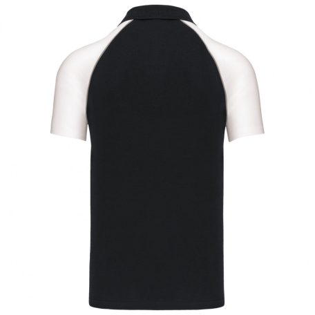 Kariban Baseball rövid ujjú galléros póló