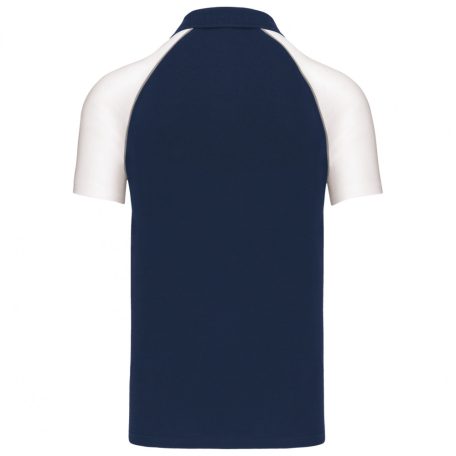 Kariban Baseball rövid ujjú galléros póló