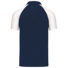 Kariban Baseball rövid ujjú galléros póló