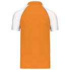 Kariban Baseball rövid ujjú galléros póló