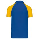 Kariban Baseball rövid ujjú galléros póló