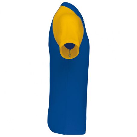 Kariban Baseball rövid ujjú galléros póló