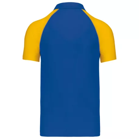 Kariban Baseball rövid ujjú galléros póló