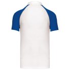 Kariban Baseball rövid ujjú galléros póló