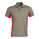 Kariban FLAG rövid ujjú galléros póló kontrasztos oldalrésszel