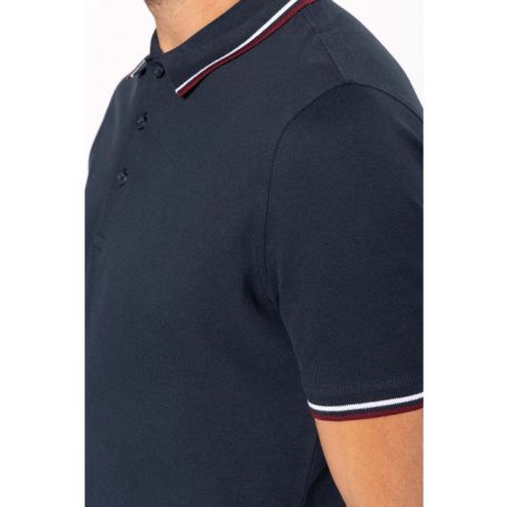 Kariban KA250 férfi rövid ujjú galléros pamut póló