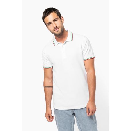 Kariban KA250 férfi rövid ujjú galléros pamut póló