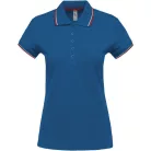 Kariban KA251 női rövid ujjú galléros pamut póló