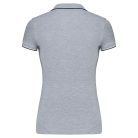 Kariban KA251 női rövid ujjú galléros pamut póló