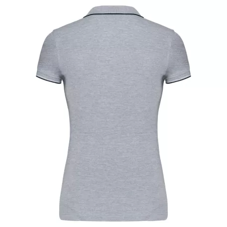 Kariban KA251 női rövid ujjú galléros pamut póló