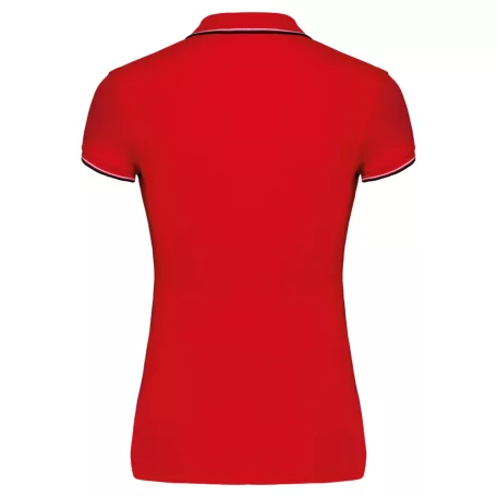 Kariban KA251 női rövid ujjú galléros pamut póló